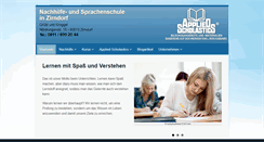 Desktop Screenshot of lernen-in-zirndorf.de